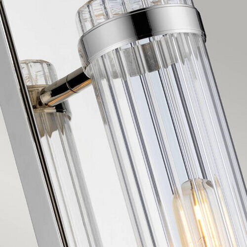 Elstead Lighting Quintiesse QN-WELLINGTON1-PC-LED Kupatilsko zidno svetlo WELLINGTON 1xE27/7W/230V IP44 hrom Slike