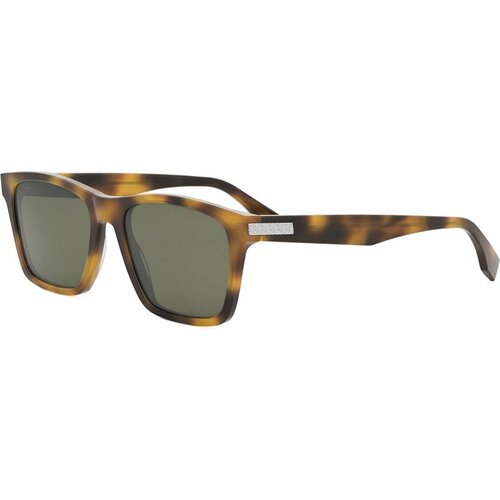 Fendi Essential Havana Geometric Sunglasses ONE SIZE (54) Havana/Zelena Cene
