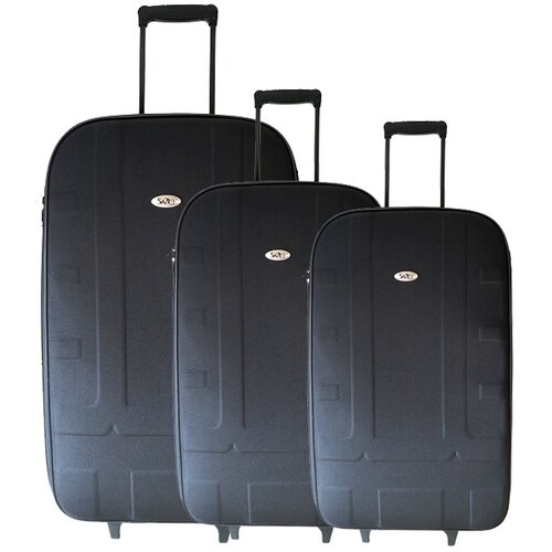 Sazio Set kofera 3/1 Havana crna boja Cene