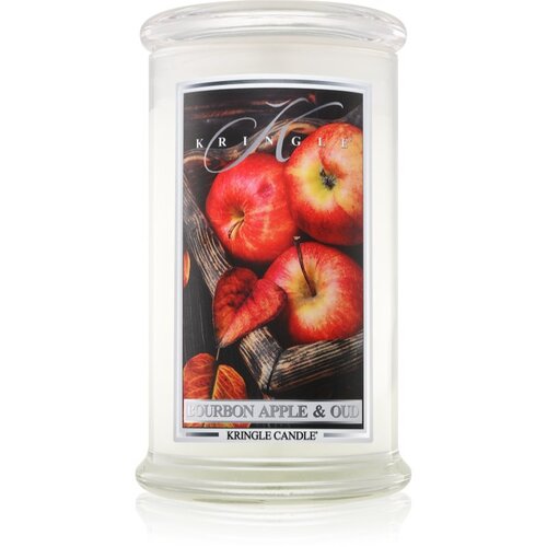 Kringle Candle Bourbon Apple & Oud dišeča sveča 624 g Cene