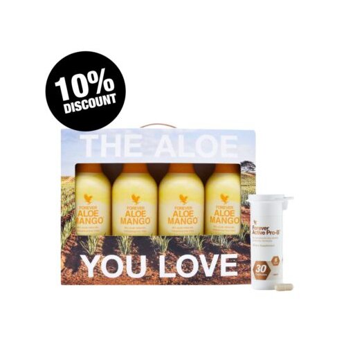  PROMO 4pack Forever Aloe Mango i Pro-B uz popust 10% Slike