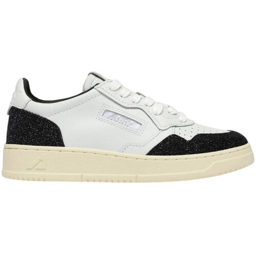 Autry Nizke superge Medalist Low Leather White / Stars Off Black (Women's) Črna Cene