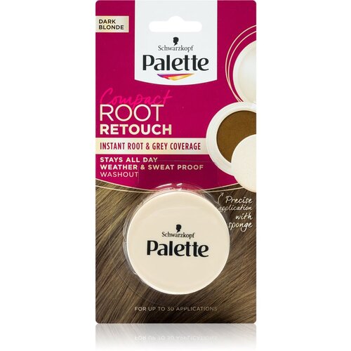 Schwarzkopf Palette Compact Root Retouch korektor za narastek in sive lase s pudrastim učinkom odtenek Dark Blonde 3 g Cene