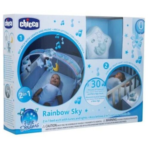 Chicco igračka luk u duginim bojama 2u1, plavi ( A049312 ) Slike