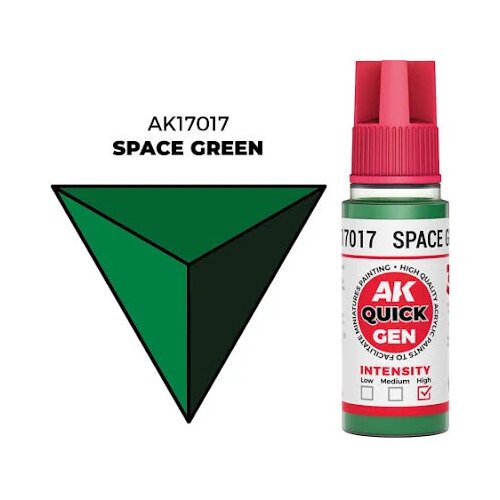 AK Interactive Space Green 18ml - Quick Gen Speed Paint AK17017 Cene