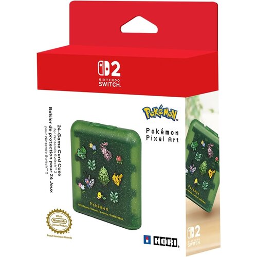 Hori &scaron;katlica za 24 iger z motivom Pokemon Pixel Green za Nintendo Switch 1 & 2 Cene