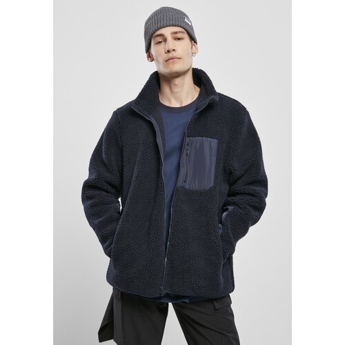 Urban Classics Sherpa Jacket Easternavy Slike