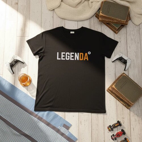 Legenda Unisex majica Crna 2XL Cene