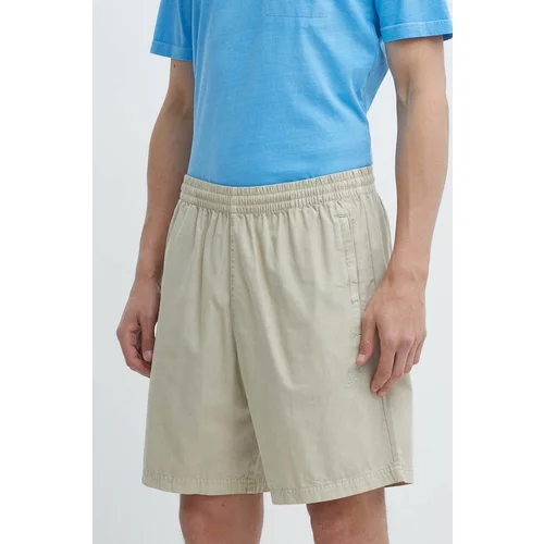 Adidas Pamučne kratke hlače boja: bež, IS1733