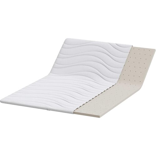  Nadmadrac Bijelo 160 x 200 cm Pleteno platno Slike