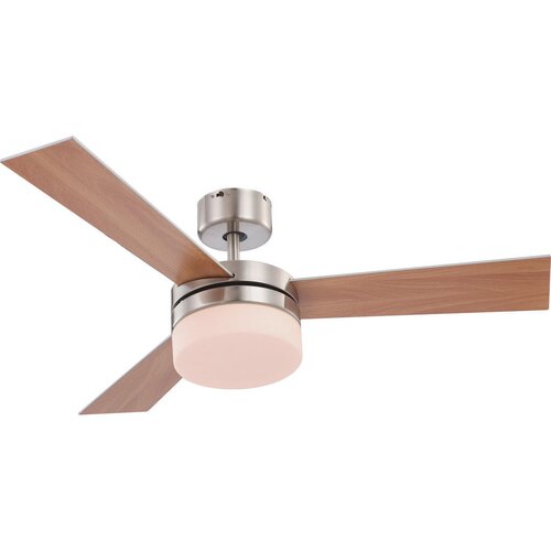 XXXL Stropni ventilator Alana (Opal, Mat nikal, Srebrne boje, Bukva, Srebrno-bukva, 105 cm, 50 W) Cijene