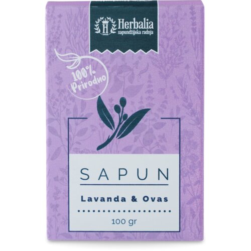 Herbalia Prirodni sapun Lavanda i ovas 100g Cene
