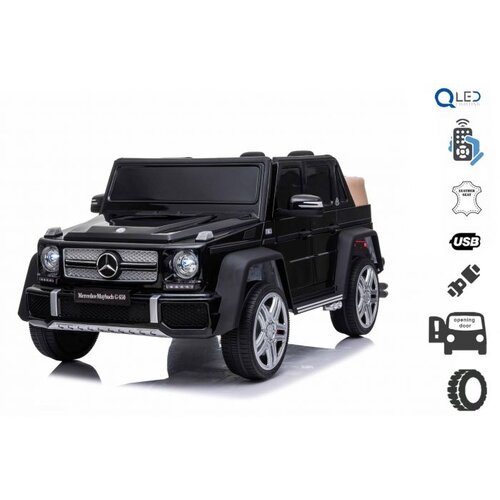 Lean_Toys Otroški avto Mercedes G650 MAYBACH 12V Črna Cene