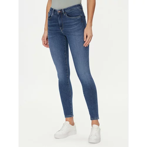 PepeJeans Jeans hlače PL204584 Modra Skinny Fit