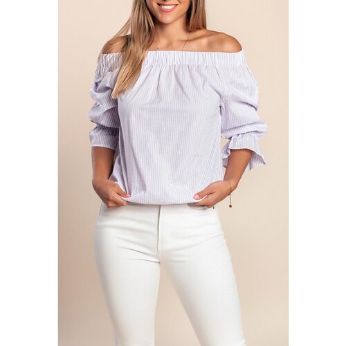 Fenzy Bluza S 3/4 Rokavi, Vijola Cene