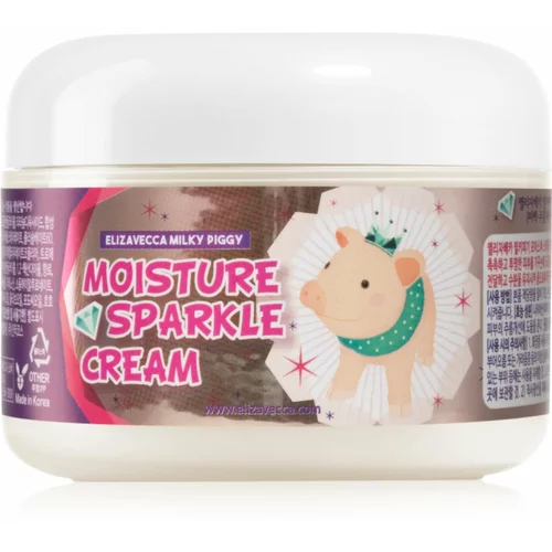 Elizavecca Milky Piggy Moisture Sparkle Cream posvjetljujuća hidratantna krema 100 ml