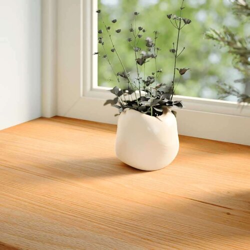 VidaXL Prozorske klupice 2 kom svijetlosmeđe 120x30x2 cm masivne hrast Slike