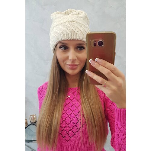 Kesi Women&amp;#039;s cap Dagmara K332 ecru Slike