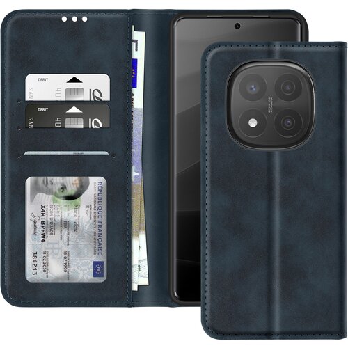 AVIZAR Ohišje za Redmi Note 14 Pro in 14 Pro Plus Denarnica in stojalo, Modra noč, (5000016362) Cene