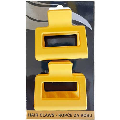  Kopče za kosu - male - Žuta Slike