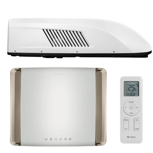 Gree GRH09DB-K6DNA1A GOCOOL 2,6kw strešna klimatska naprava (primerno za avtodome, prikolice, mobilne hišice, bungalove itd.) - Cene