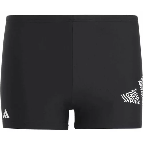 Adidas 3 BAR LOG BOXER Kupaći kostim za dječake, crna, veličina