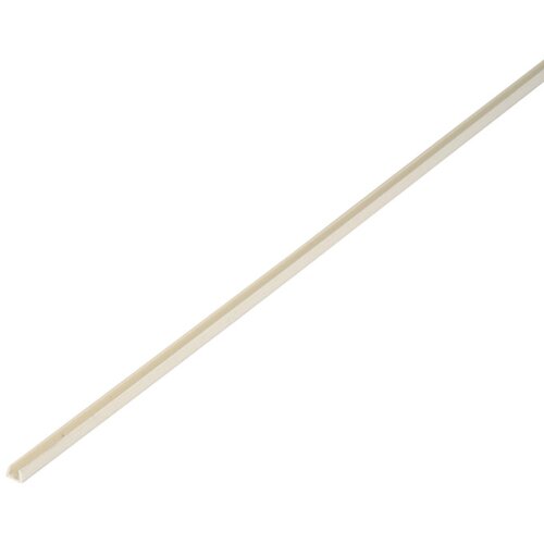 X kanalica za kabel (2 m 10 mm 10 mm, Bijele boje) Slike