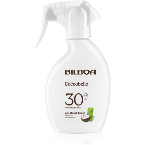 Bilboa Coccobello Trigger pršilo za sončenje s kokosovim oljem SPF 30 250 ml Cene