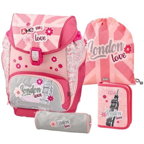Play Logic set, ranac anatomski, 4 u 1, London Love Slike