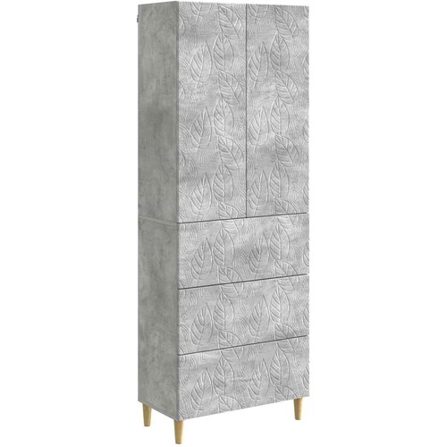 vidaXL Set ormara 2 kom. 66 x 34 5 x 90 cm Konstruirano drvo - Beton siva Cene