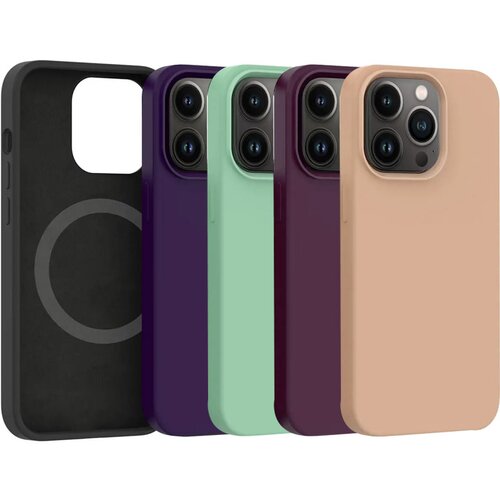  Maska za iPhone 15 Pro violet Summer color Mag Case Cene