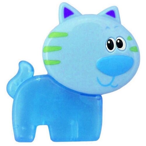 Baby Mix gel grizalo za prve zubiće - Blue cat Slike