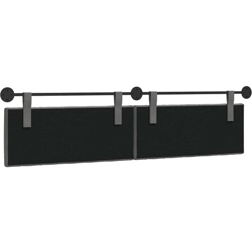  Držeće uzglavlje Zidne Tamno siva 210 x 55 x 7 cm Bar&amp;scaron;un - Tamno siva 200 cm bez LED Slike