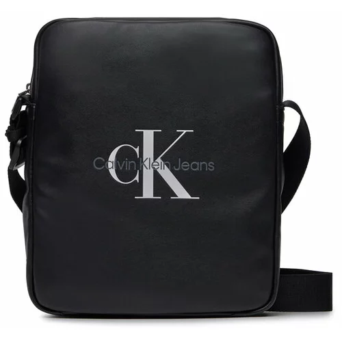 Calvin Klein Jeans Torbica za okrog pasu Monogram Soft Reporter 22 K50K511503 Črna