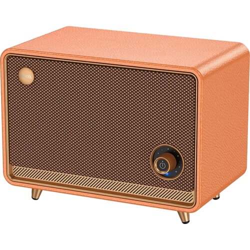 Hoco. Bežični zvučnik BS65 Pearl, Bluetooth, Retro, 30W, Narandžasti Slike