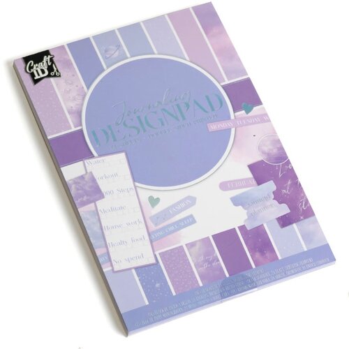  Scrapbooking blok papir A5 24 lista ljubičasti KORIŠTENO Cijene