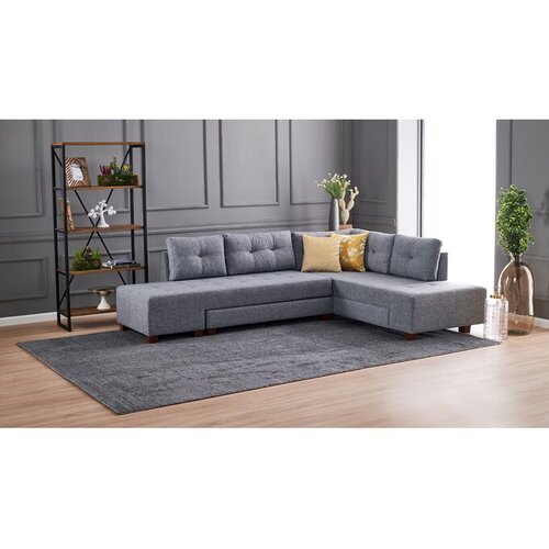 Atelier Del Sofa SEDE�NA GARNITURA VALLETA (VE� BARV) - Siva - Desna Cene