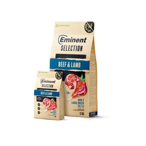 Eminent Selection Adult Large Breed Beef & Lamb 26/14 12 kg Cene