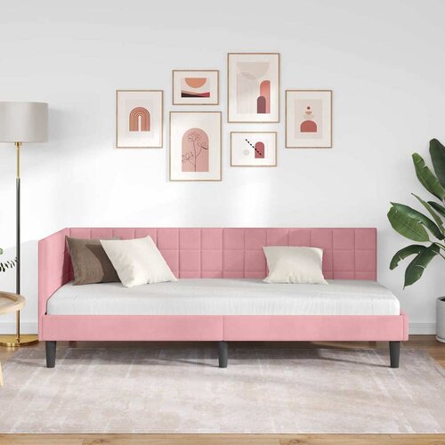  Kutni okvir kreveta Ružičasta 80 cm x 200 cm Bar&amp;scaron;un Slike