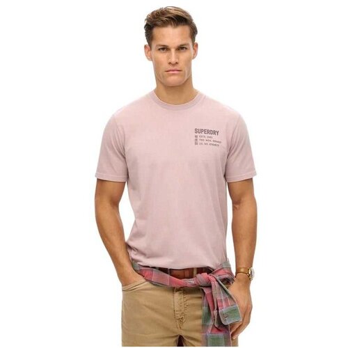 Superdry lila muška majica Slike
