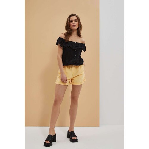 Moodo WOMEN'S SHORTS L-SH-4002 VANILLA Cene