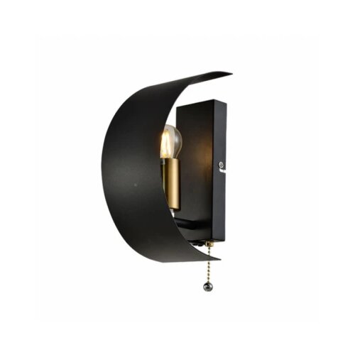 Vesta 410 ZIDNA LAMPA 1*E27 CRNA Cene