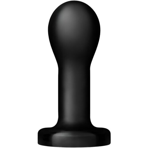 BUTTR Hammerhead - veliki analni dildo (crni) Slike
