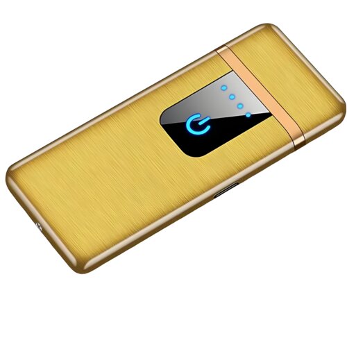 Oem Električni upaljač s USB punjenjem Easy - Zlatna Cene