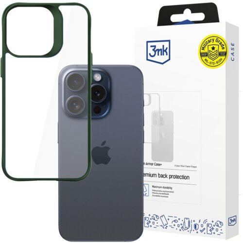 3mk OVITEK SATIN ARMOR ZELEN ZA OVITEK APPLE IPHONE 15 PRO MAX, (21970019) Cene
