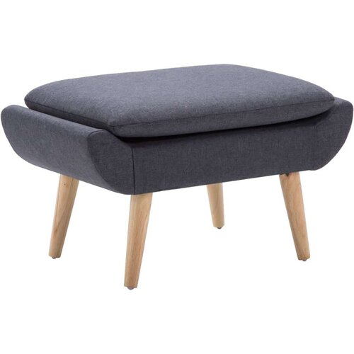 vidaXL Tabure s presvlakom od tkanine 73 x 43 x 42 cm tamnosivi Cijene