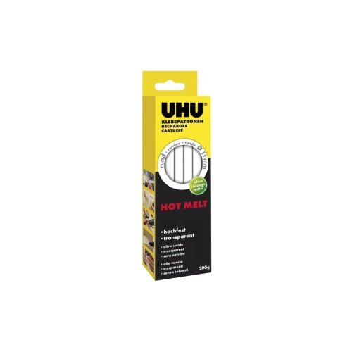 Uhu 47865 štapiči za vruće ljepljenje 11 mm 200 mm prozirna 200 g 11 St. Cijene