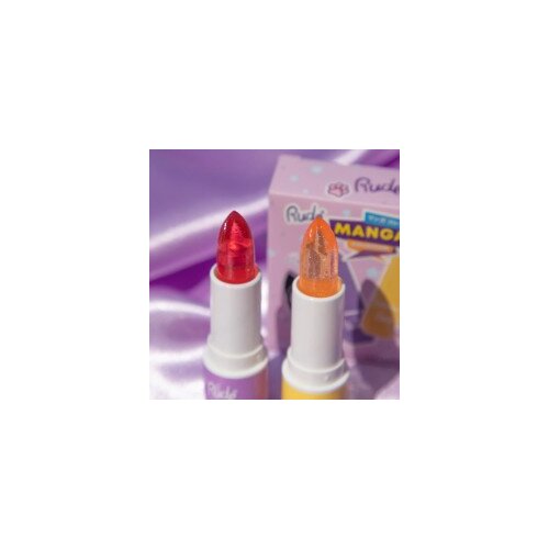 Rude Cosmetics Balzam za usne DUO set - Grozdje i Ananas - Manga Collection | | Ecobeauty Slike