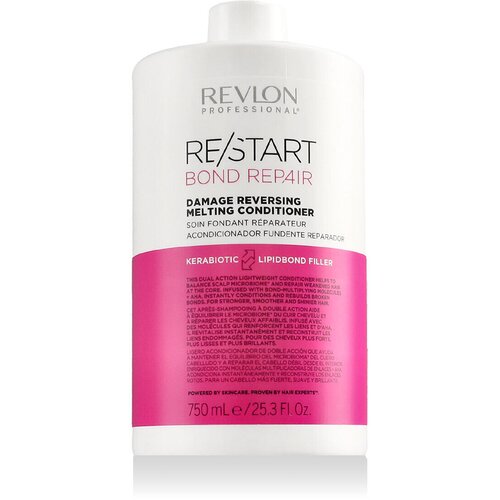 Revlon Professional Re/Start Bond Repair Damage Reversing Melting Conditioner balzam za lase za po&amp;scaron;kodovane lase 750 ml Slike