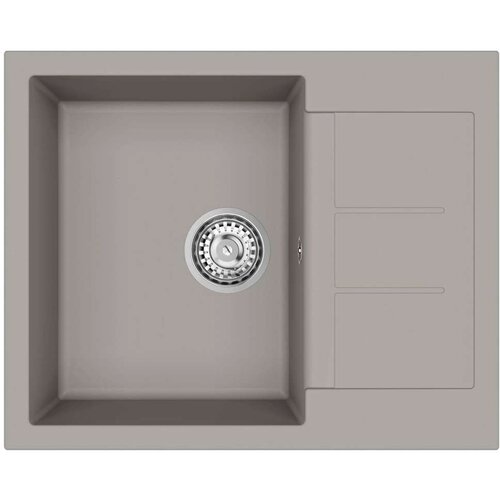  Lavabo - Umivaonik Siva 620 x 500 mm 80% kvarc i 20% smola Slike